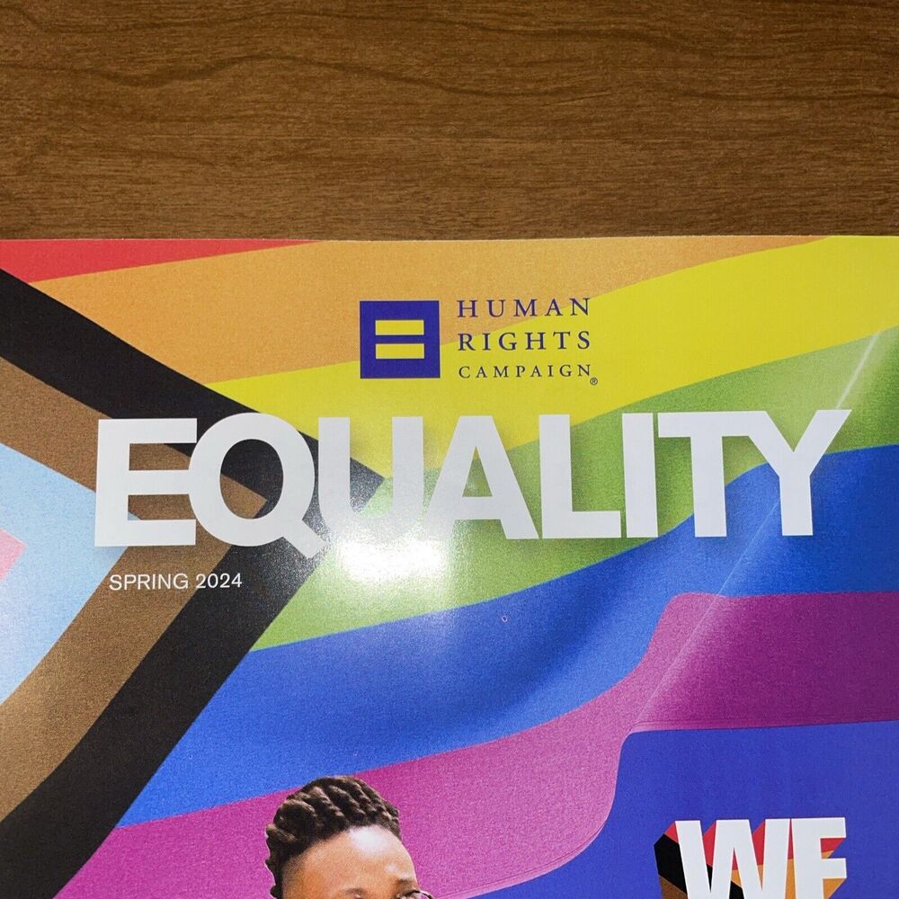 Human Rights Campaign Equality Spring 2024 Magazine - Picture 2 of 7